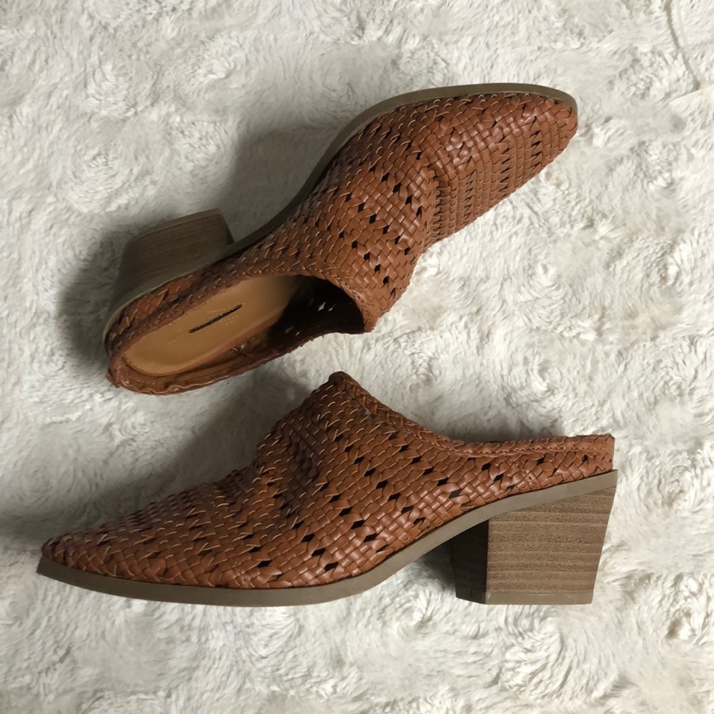 Tan booties